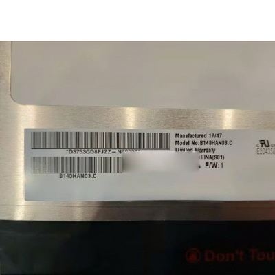 B140HAN03.C 14.0 inch 1920*1080 LCD SCREEN DISPLAY For Laptop
