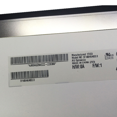 B140HAN03.8 14.0 inch 1920*1080 LCD SCREEN DISPLAY For Laptop