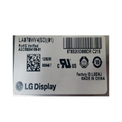 LA070WV4-SD01 7.0 inch LCD Screen 800*480 LCD Display