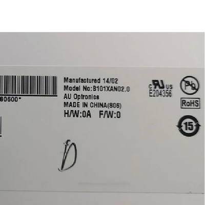 B101XAN02.0 LCD Screen Display 1366*768 10.1 inch
