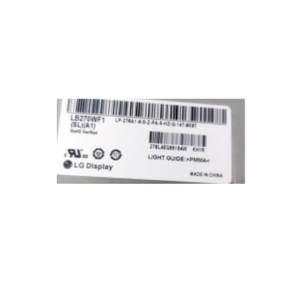 LB270WF1-SLA1 27.0 inch 51 pins 1920*1080 LCD Screen For Medical Imaging