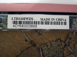 LTD133EWZX LVDS 13.3 inch TFT LCD Screen Panel For Laptop