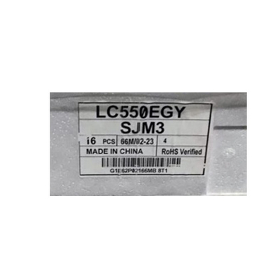 LC550EGY-SJM3 LCD Display Panel 3840*2160 LCD Screen