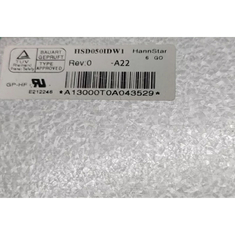 Original HannStar 5.0 inch 800*480 LCD Display Module HSD050IDW1-A22