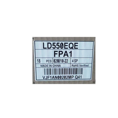 LD550EQE-FPA1 51 Pins 3840*2160 60Hz LCD Screen