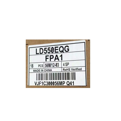LD550EQG-FPA1 55.0 Inch 3840*2160 Resolution LCD Screen Panel