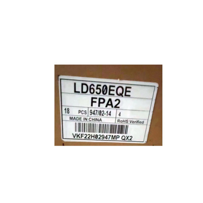 New LD650EQE-FPA2 65.0 inch 3840*2160 LCD Panel Screen