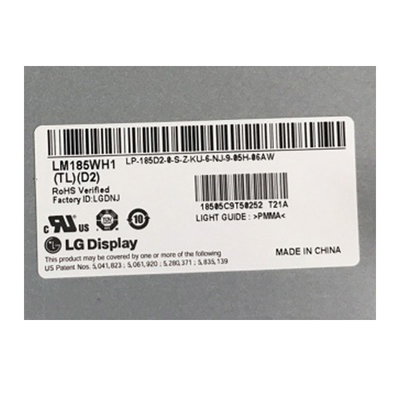 LM185WH1-TLD2 18.5 inch 1366*768 LCD Screen Module for LG