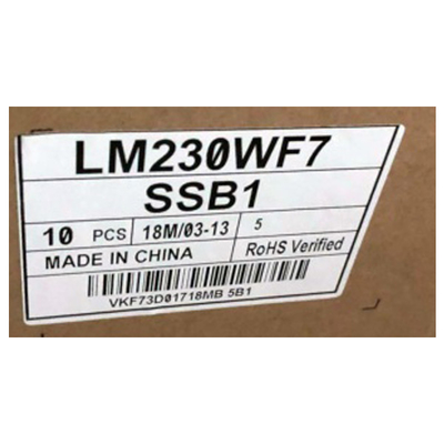 LM230WF7-SSB1 23.0 inch FHD touch TFT LCD Screen for KIOSK