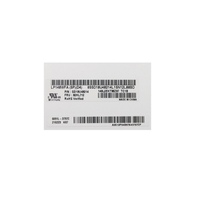 LP140WFA-SPD4 14.0 Inch 1920*1080 30 Pins 60Hz LCD Display