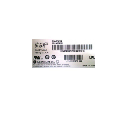 LP141WX3-TLA3 14.1 inch 1280*800 LCD Screen Module