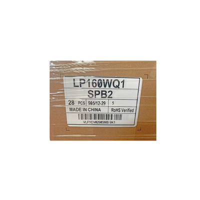 LP160WQ1-SPB2 NEW Slim Laptop Screen 16.0 inch LCD Panel Display