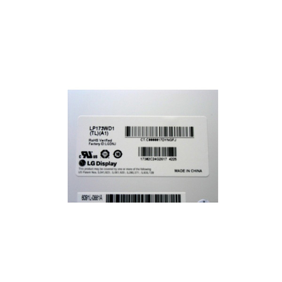 LP173WD1-TLA1 1600*900 LCD Display Module WLED 17.3 inch LCD Panel