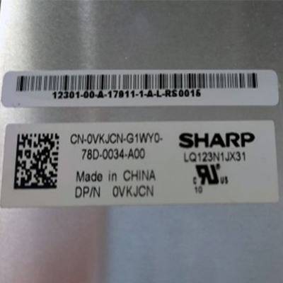 New LQ123N1JX31 1920*1280 12.3 inch TFT LCD Display Screen