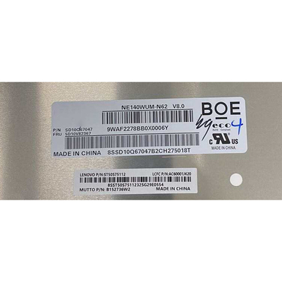 NE140WUM-N62 14.0 inch LCD Display Screen FOR Laptop