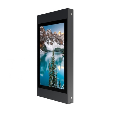 Waterproof LCD Floor Standing Digital Signage 55'' Outdoor