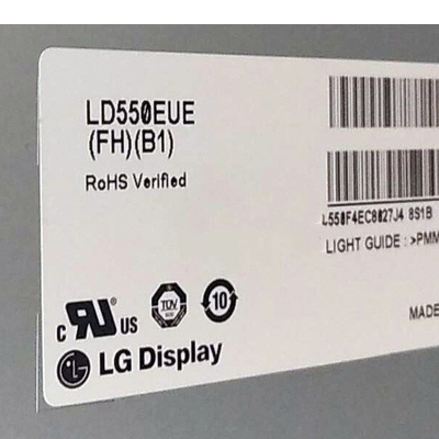 LVDS LD550EUE-FHB1 LCD Panel 55 Inch For LCD Digital Signage