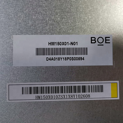 BOE Industrial 1024x768 15 inch Display HM150X01-N01 20 pins LVDS TFT LCD Screen
