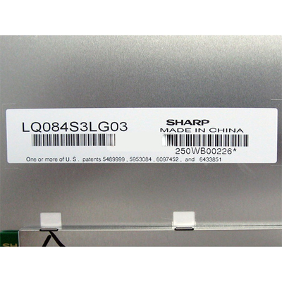 8.4 Inch LQ084S3LG03 WLED Lcd Screen Panel LVDS Industrial LCD Display