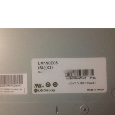 19.0 inch for LG LM190E05-SL02 LVDS tft lcd monitor