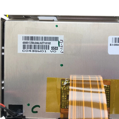 Car CD/DVD Navigation 4.3 inch LCD Display + Touch Screen C043GW01 V0 LCD Panel For Car Auto Replacement