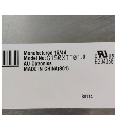 Industrial G150XTT01.0 TFT LCD Module 15.0" PCAP Touch Screen LVDS Connector