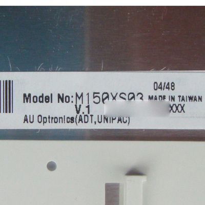 M150XS03 V1 AUO LCD Screen 1024x768 TN Normally White Transmissive Display