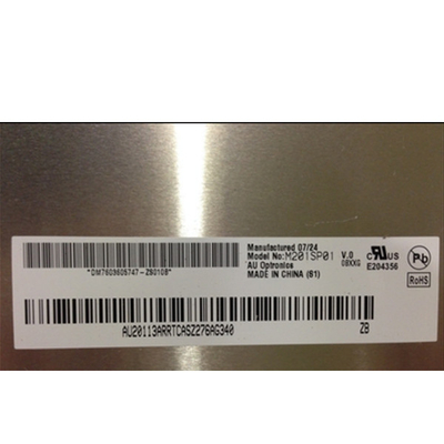 Original AUO 20.1&quot;  M201SP01 V0 1680*1050 98PPI RGB Vertical Stripe Analog RGB + DVI-D , 70 pins Connector LCD