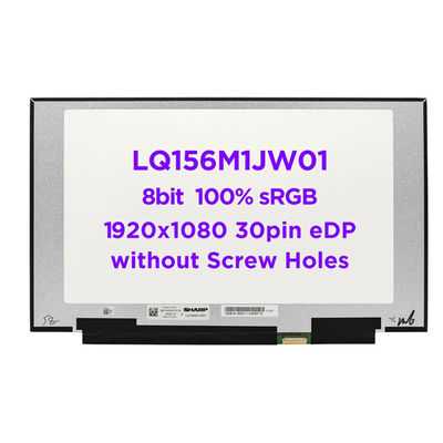 good price Sharp Vertical Stripe 15.6 Inch LCD Pane LQ156M1JW01 Notebook screen online