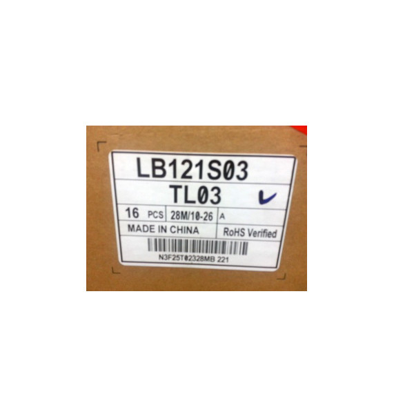 LB121S03-TL03 60Hz New 12.1 inch LCD Panel for For Industrial