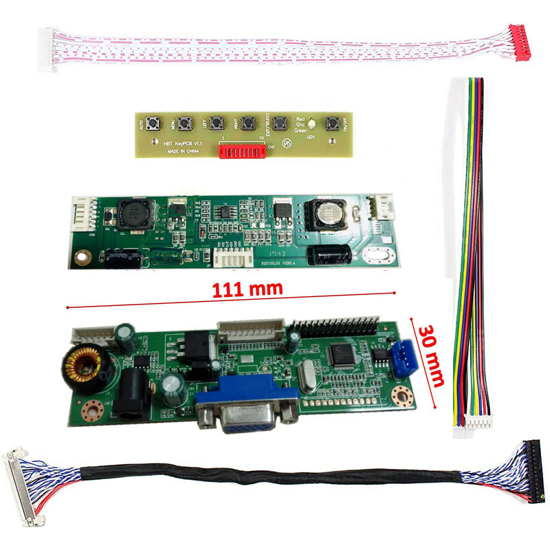 LVDS LCD Screen Accessories 30'' LCD Driver Board 1920x1080 IPS