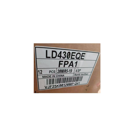 good price LD430EQE-FPA1 43.0 inch 60Hz Lcd Panel online