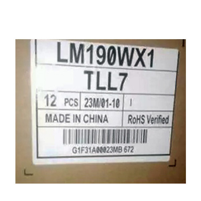 good price LM190WX1-TLL7 19.0 inch LCD Panel 1440*900 LCD Module Display online