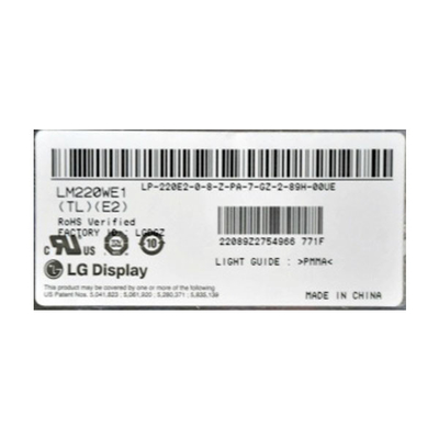 good price LM220WE1-TLE2 Original 22.0 inch 1680*1050 LCD Display Screen online