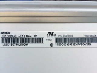 good price 1366*768 N156BGE-E11 15.6 inch 200 cd/m2 LCD Display Screen online