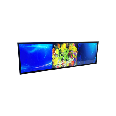 good price 35.4 inch stretch LCD strip 1920 * 360 indoor stretch strip display online