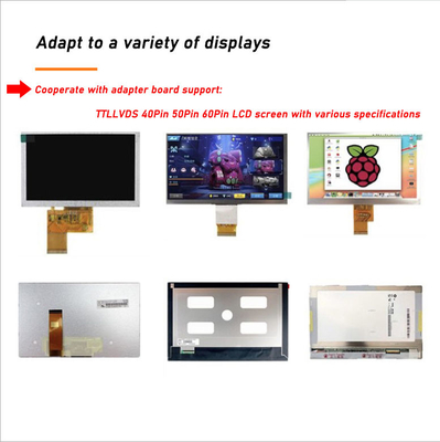 good price HDMI VGA AV 50 Pin LCD Driver Board 800x480 IPS online