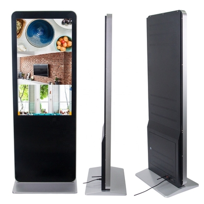 65 Inch Digital Signage And Displays , 1920×1080 IPS Floor Standing Outdoor Digital Signage