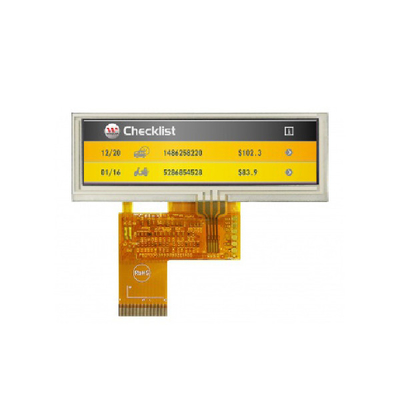 480x128 IPS Winstar Stretched Bar LCD TFT Display 3.9 Inch WF39BTZASDNN0